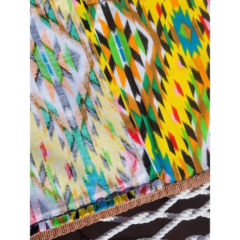 Vintage Native Southwestern Tribal Print Tablecloth Boho
